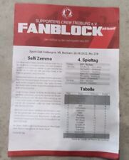 Ultras Fanzine Stadionheft Fanblock SC Freiburg - VfL Bochum 2022/23