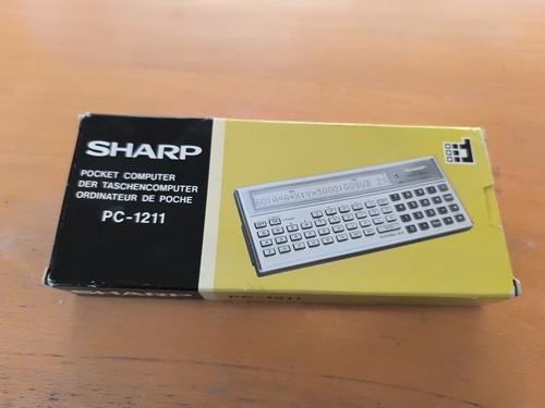 Sharp 1211 pocket - pocket, computer