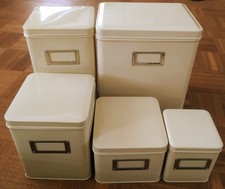 Tee-Dosen Weißblech