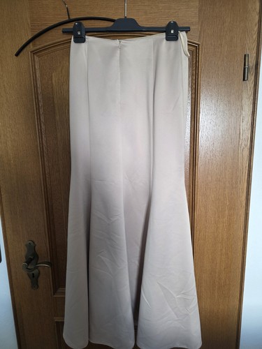 Damen maxirock aus satin - maxirock,