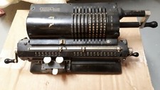 Rechenmaschine Original Odhner Göteborg Arithmometer, alt