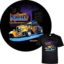 T-Shirt Auto Hot Rod Lowrider