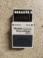 Boss GEB-7 Bass Equalizer EQ