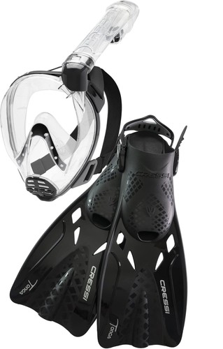 Cressi baron tonga clear black - cressi,