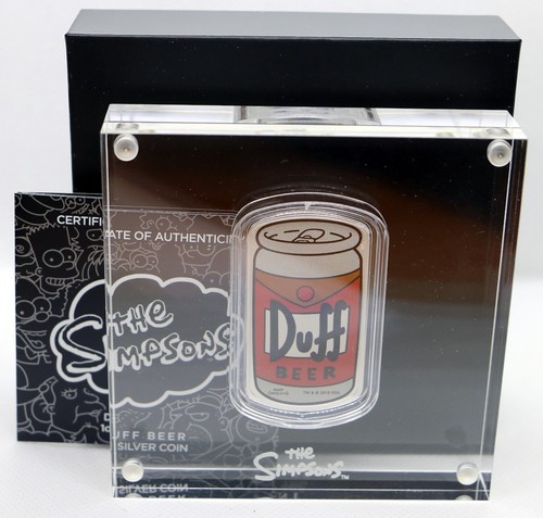 Tuvalu 2019 simpsons duff beer - simpsons,