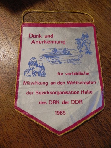 Ddr drk wimpel bezirk - wimpel,