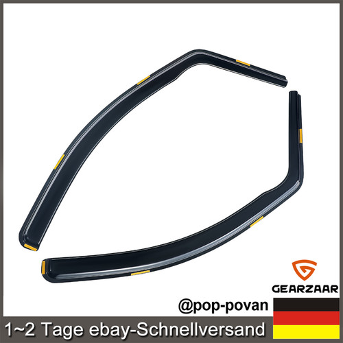 Windabweiser vorne für - 2x,