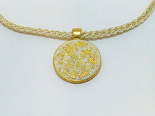 Halskette Medaillon Anhänger