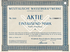Westfälische Wasserkraftwerke