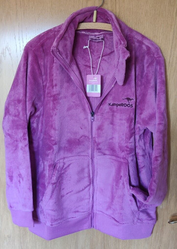 Marken jacke l plüsch - gr.,