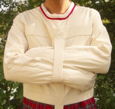 Zwangsjacke KB 8118-R 3. GENERATION reißfestes Garn straitjacket by bound