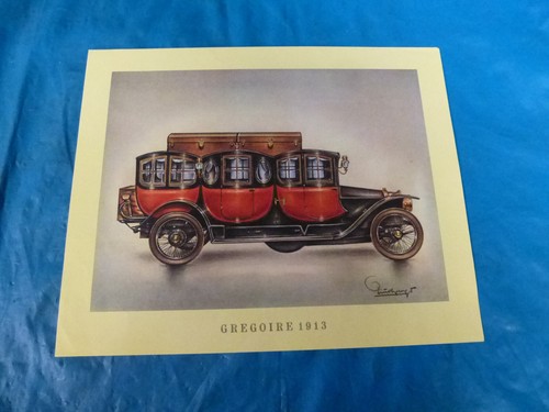 Gregoire 1913 alte oldtimer - gregoire,