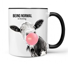 Tasse Kuh Bubble Büro