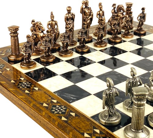 Antikes schachspiel handarbeit - antikes,