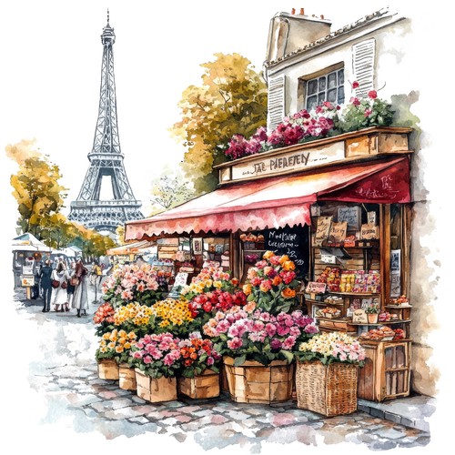 Wandbild paris eiffelturm - wandbild,