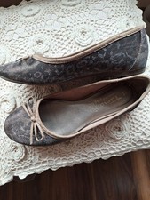 Damen Ballerinas  Pumps von TAMARIS    Gr. 36   braun /glitzernd