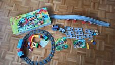 Lego Duplo Eisenbahn Starter Set + Eisenbahnbrücke und Schienen + Thomas-Lok