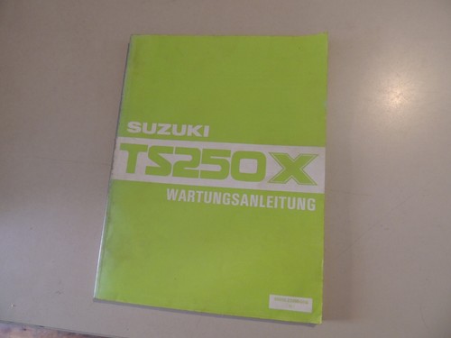 Werkstatthandbuch suzuki ts - werkstatthandbuch,