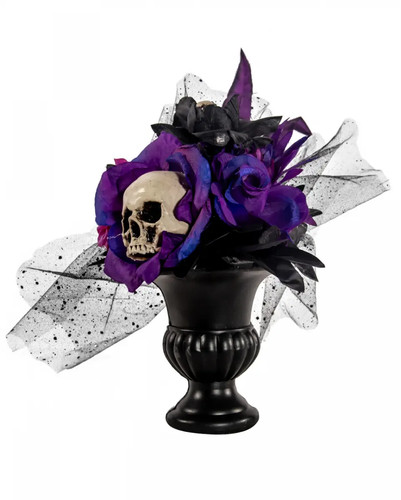 Gothic blumenvase mit - gothic,