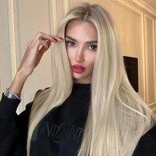 26" Ombre Blonde Lace Front