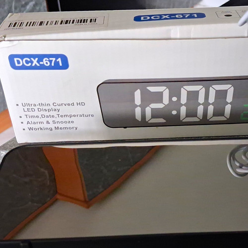 Led digital wecker dcx 671 - led, dcx-671