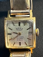 Roxy Anker Automatic Eta 2569 21 Rubis Incabloc Gold PL 20x20mm