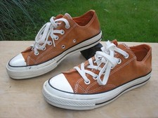 Original CONVERSE, Chucks Sneaker LO, Gr. 39, Orange, Echtleder !!!