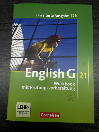 Englidh workbook d6 - englidh, g