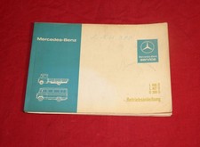 Betriebsanleitung Mercedes Transporter L 406 D, L 407 D , O 309 D , OM 615, 616