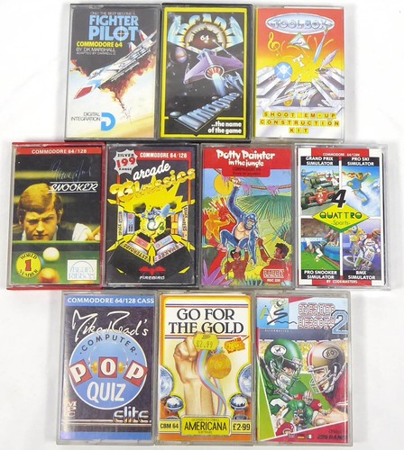Commodore c64 spiel 10 - spiel, --
