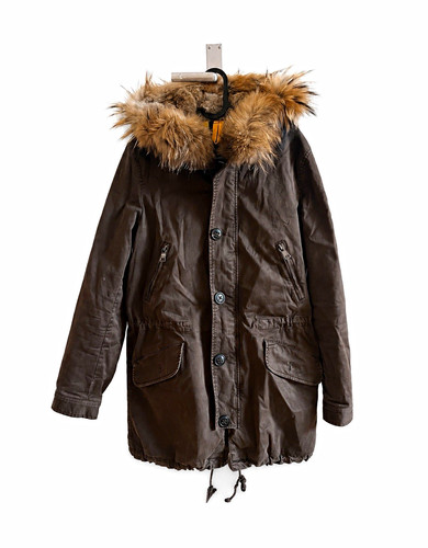 Blonde stockholm parka - blonde,