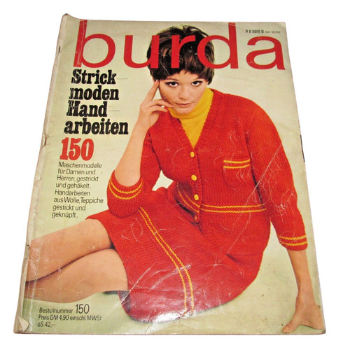 Burda strickmoden handarbeiten - strickmoden,