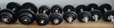 Kurzhanteln und Hantelscheiben 110 kg mehrere Sets