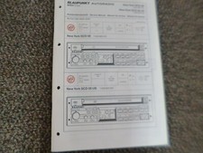 Original Service Manual Schaltplan   Blaupunkt New York SCD 08