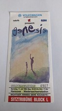 Genesis, Ticket / Konzertkarte