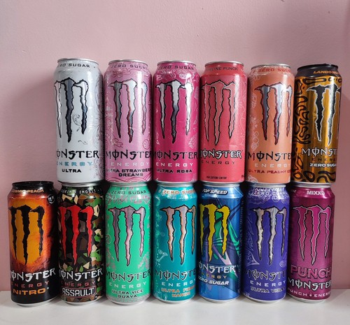 Leere monster energy dosen - energy,