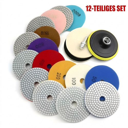 Diamant schleifpad set tlg - schleifpad,