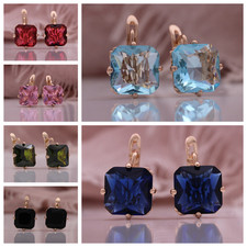 Damen Ohrringe mit Smaragd