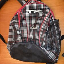 TK Hockeyrucksack schwarz weiss rot kariert