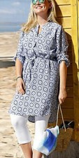 SHEEGO Blusenkleid Kaftan