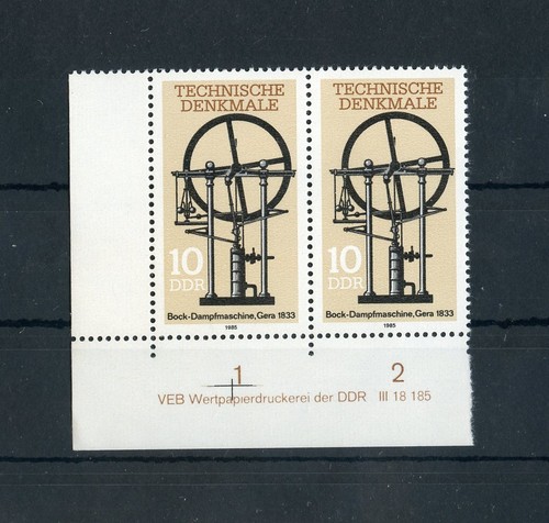 Ddr 2957 eckrandpaar - nr.2957, **