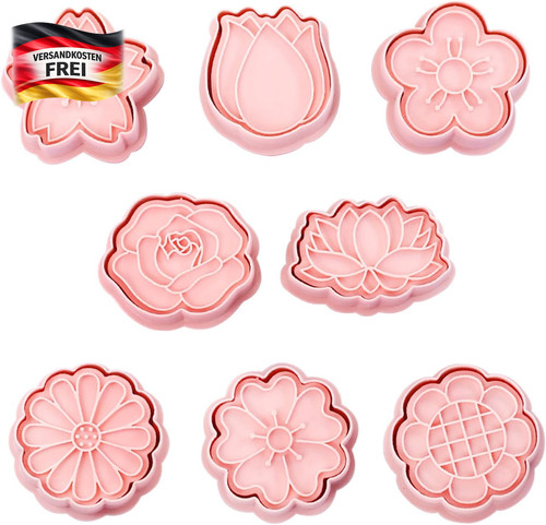 Ausstechformen blumen set - blumen,