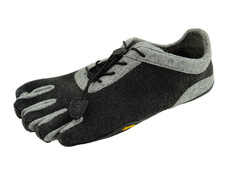 Vibram FiveFingers Sneaker KSO ECO WOOL Grau Barfußschuhe Zehenschuhe Wolle 43