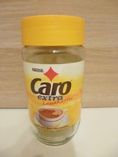 Glas Caro Landkaffee Nestle für 150 g Inhalt - leer von 2003 Vintage