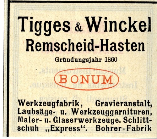 Tigges winckel - tigges, &