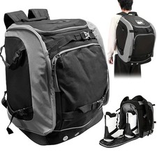 Gepolsterte Skischuhtasche Ski Boots Bag Rot Silber Skistiefel Transport Tasche