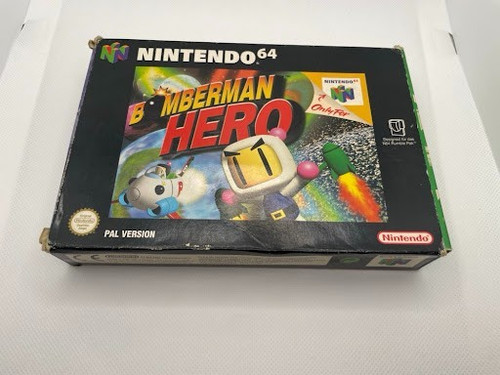 Bomberman hero nintendo n64 - hero,