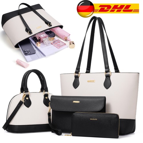 4er set groß damen tasche - 4er,