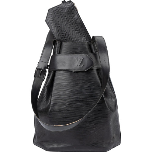 Louis vuitton noir epi - noir, leather