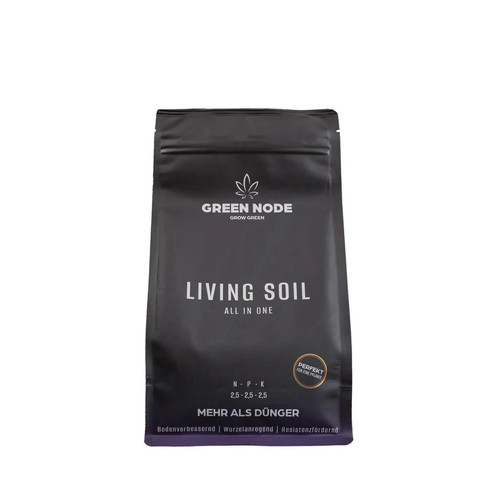 Green node living soil - green,